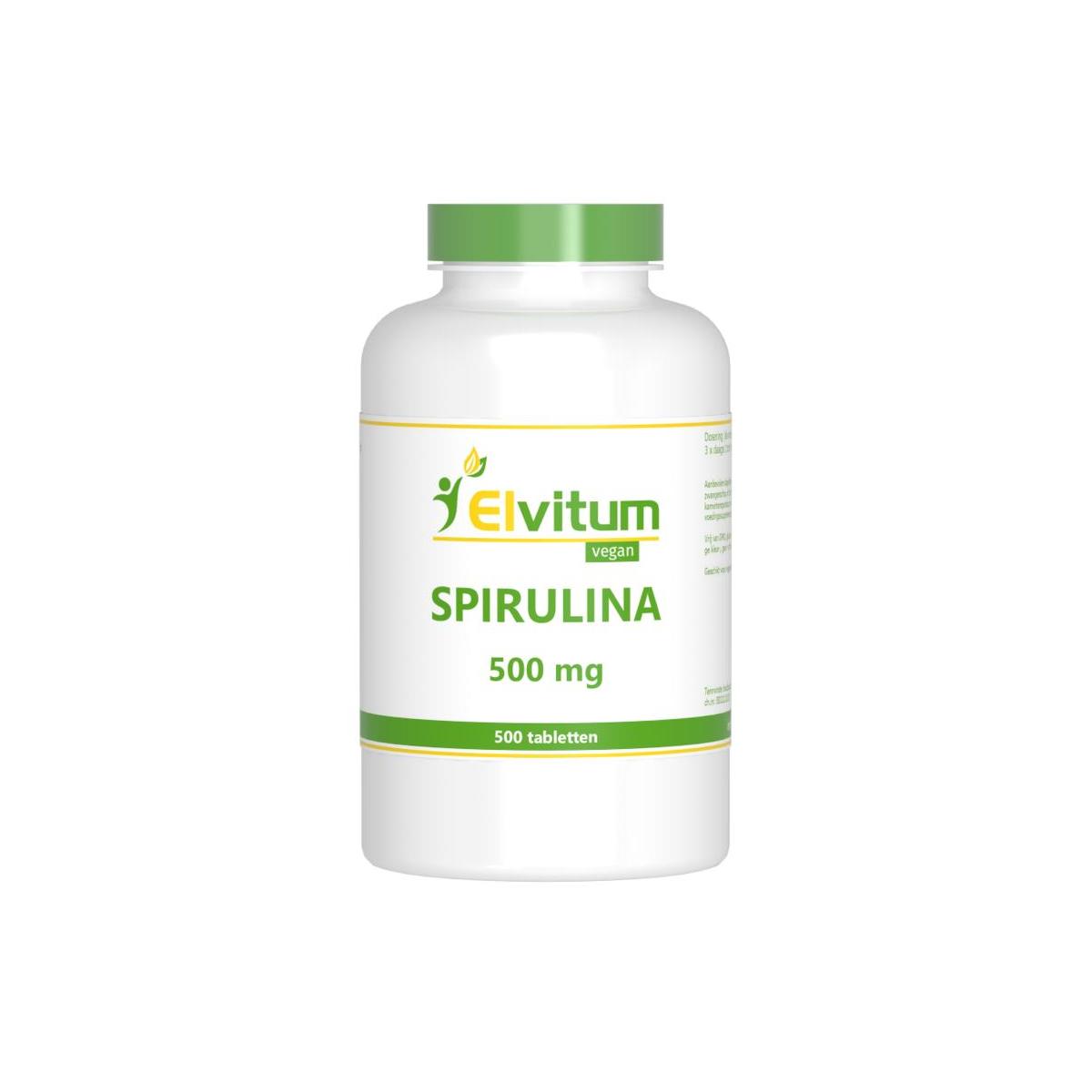 Elvitaal spirulina 500 mg