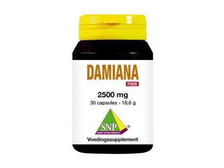 damiana extract 2500mg puur @