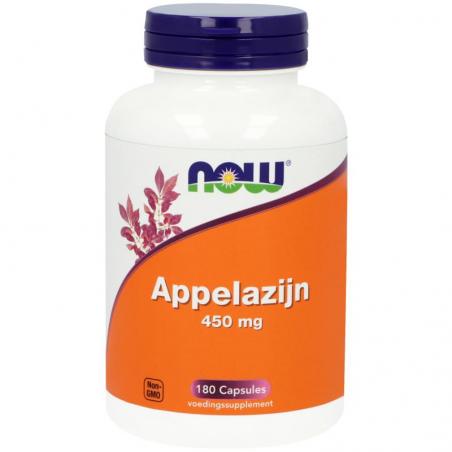 NOW Appelazijn 450mg 180cap