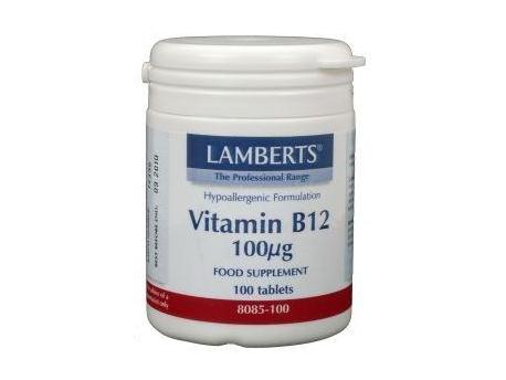 gezantschap zand Rechtsaf Lamberts Vitamine B12 methylcobalamine 1000ug 60tab - Morgen in huis!