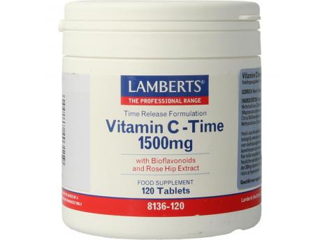 Vitamine C 1500 Time release & bioflavonoiden