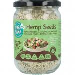 RAW Hennepzaad gepeld in glas