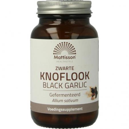 Zwarte knoflook gefermenteerd