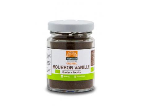 Bourbon vanille poeder bio