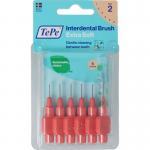 Interdentale rager extra soft 0.5 mm licht rood
