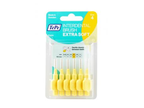 Interdentale rager extra soft 0.7 mm licht geel