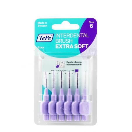 Interdentale rager extra soft 1.1 mm licht lila