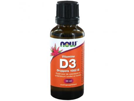 Vitamine D3 druppels 1000IE