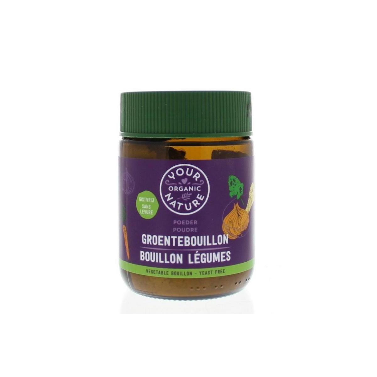 Groentebouillonpoeder zonder gist