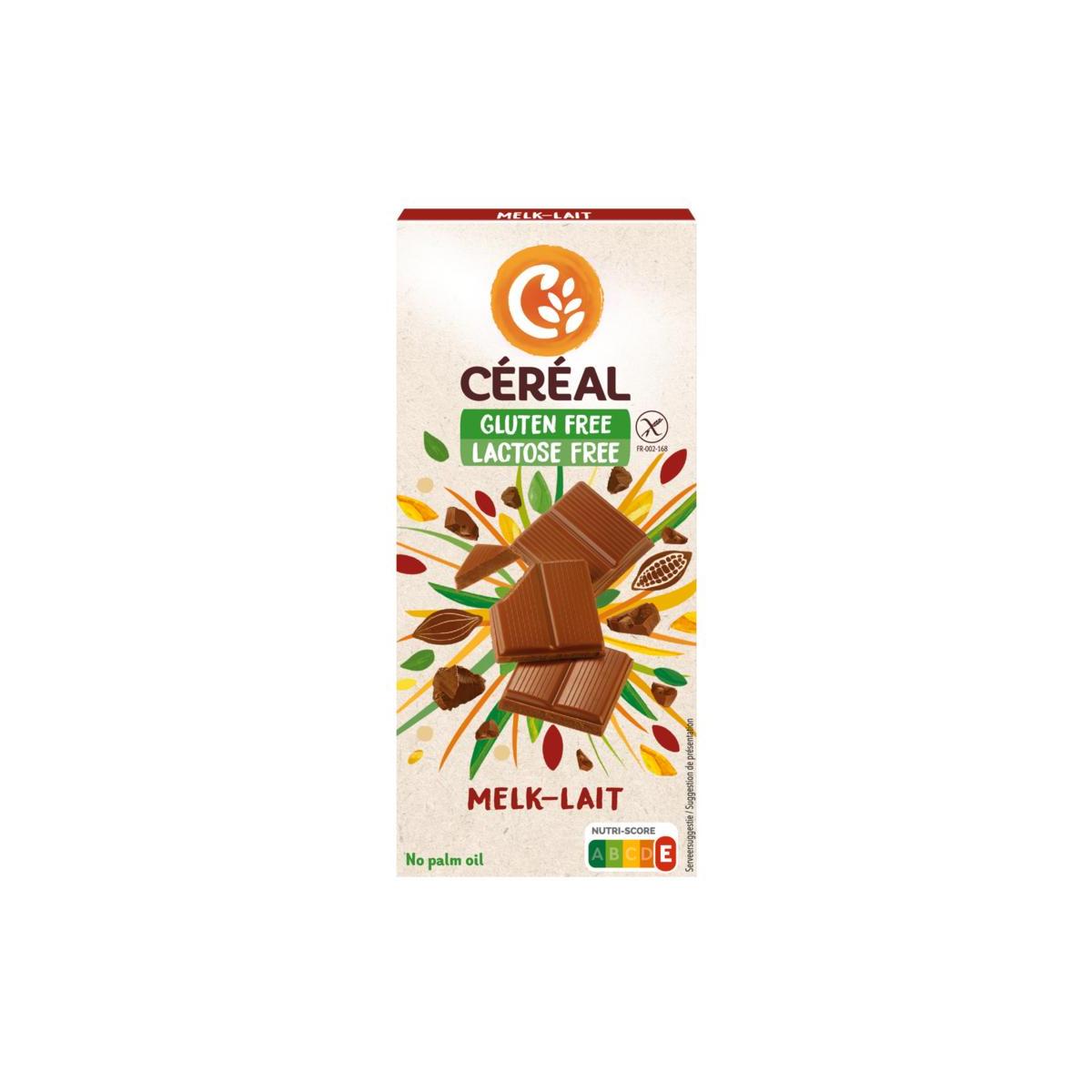 Melkchocolade glutenvrij