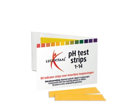 Zuurbase ph test strips