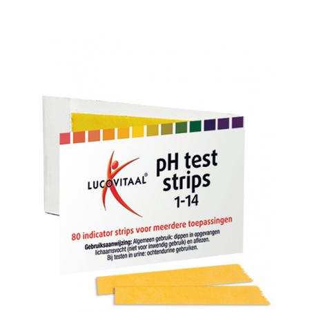 Zuurbase ph test strips