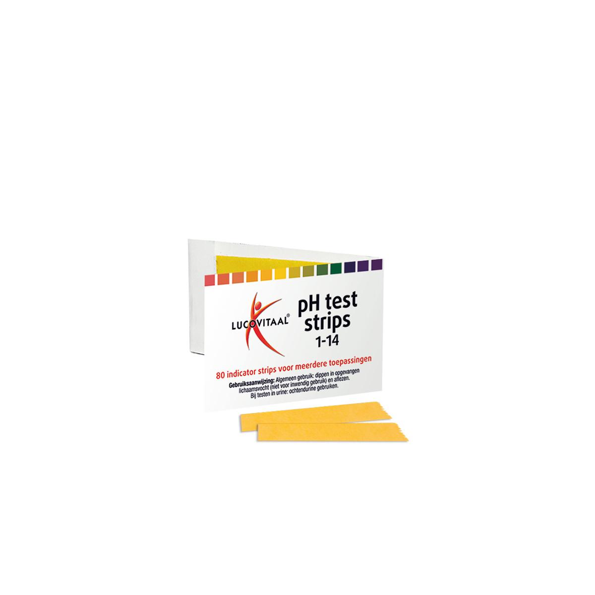 Zuurbase ph test strips