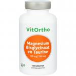 Magnesium bisglycinaat 100 mg en taurine 200 mg