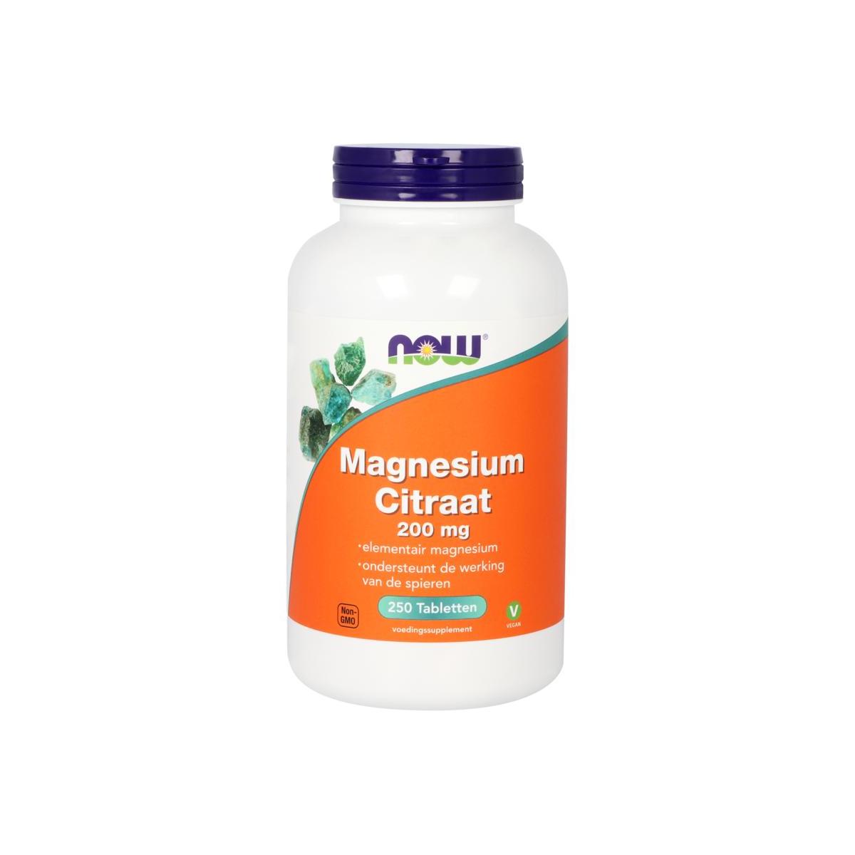 Magnesium citraat 200 mg