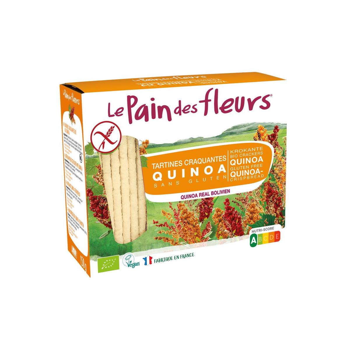 Quinoa crackers