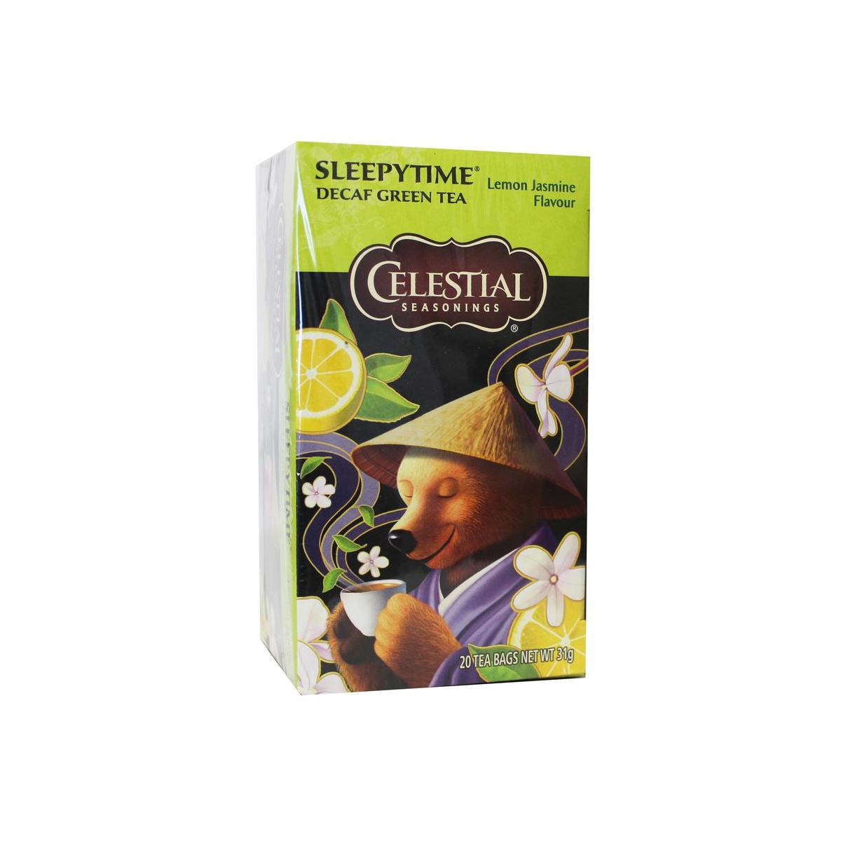 Sleepytime decaf green tea lemon jasmine