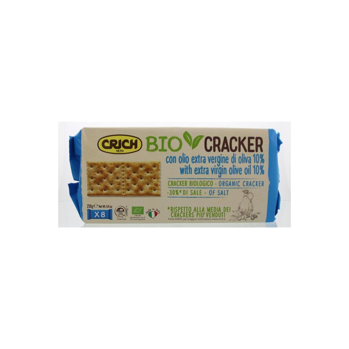 Crackers olijfolie blauw