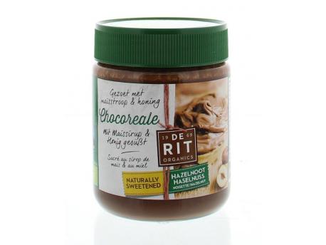 Chocoreale hazelnootpasta natural sweetener