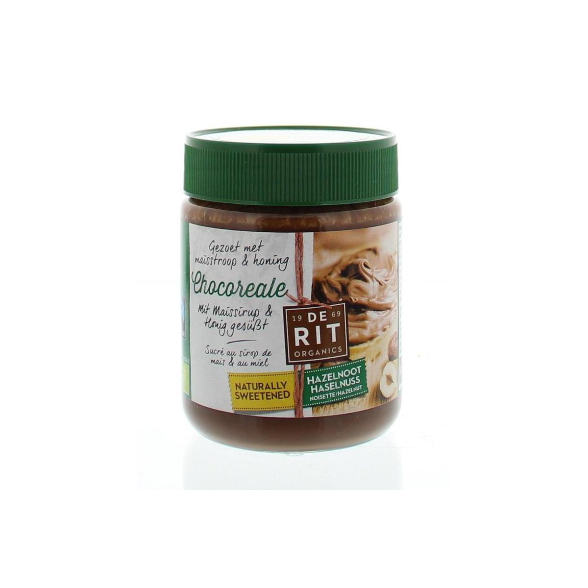 Chocoreale hazelnootpasta natural sweetener