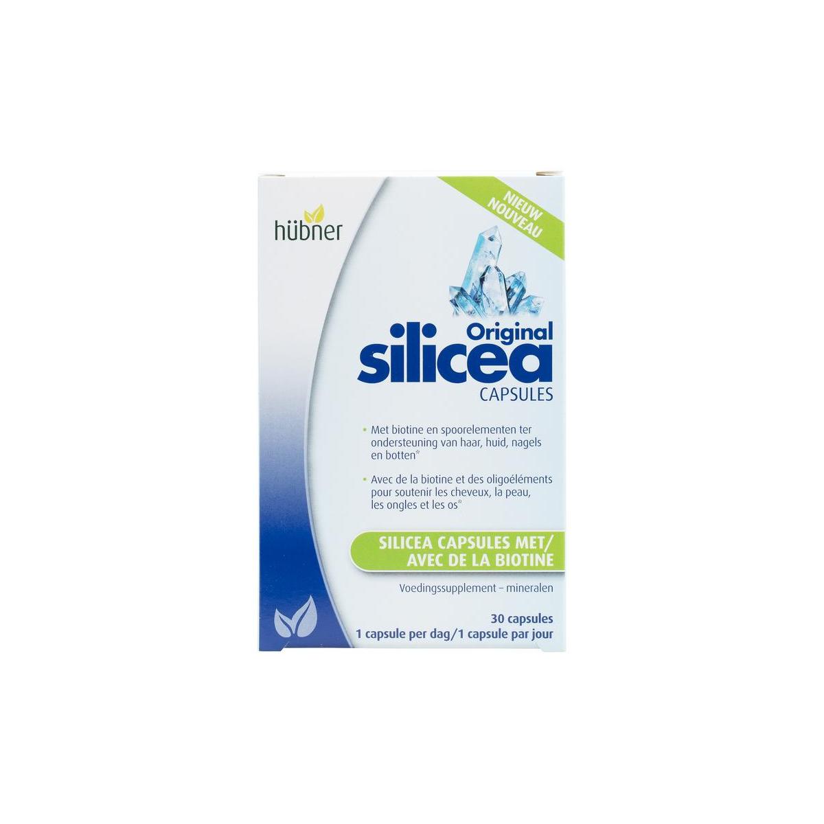 Original silicea capsules met biotine