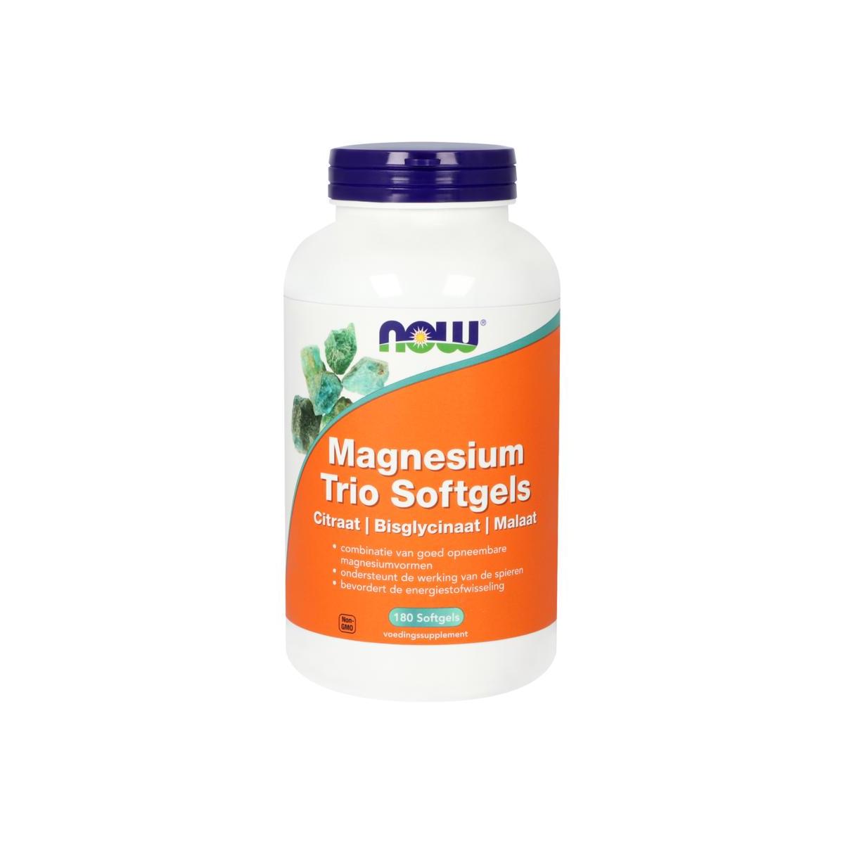 Magnesium trio softgels