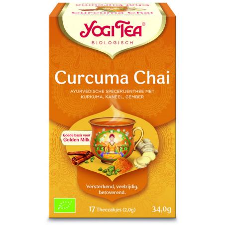 Turmeric chai tea bio