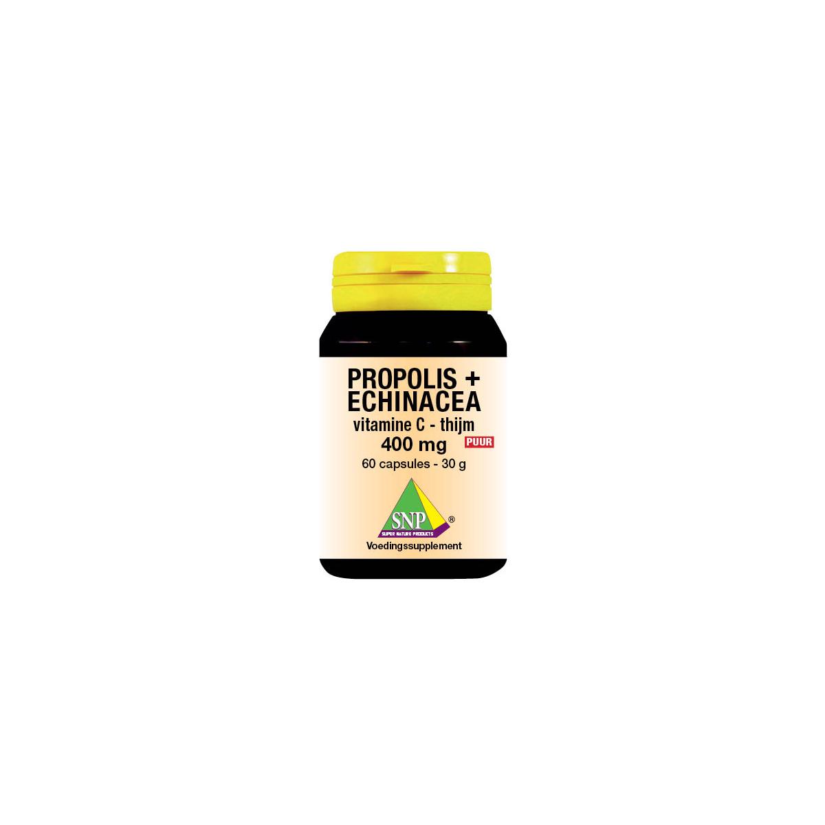 Propolis & echinacea & thijm & vitamine C 400 mg