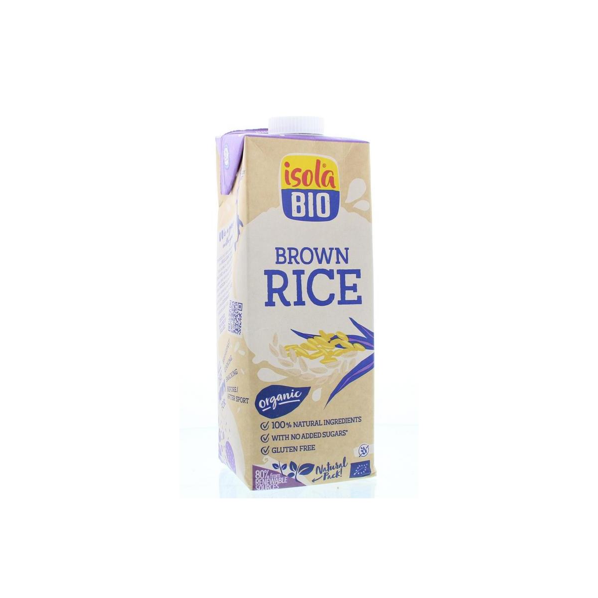 Just brown rice