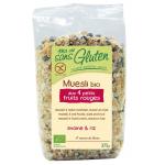 Muesli haver / rijst 4 rode vruchten glutenvrij