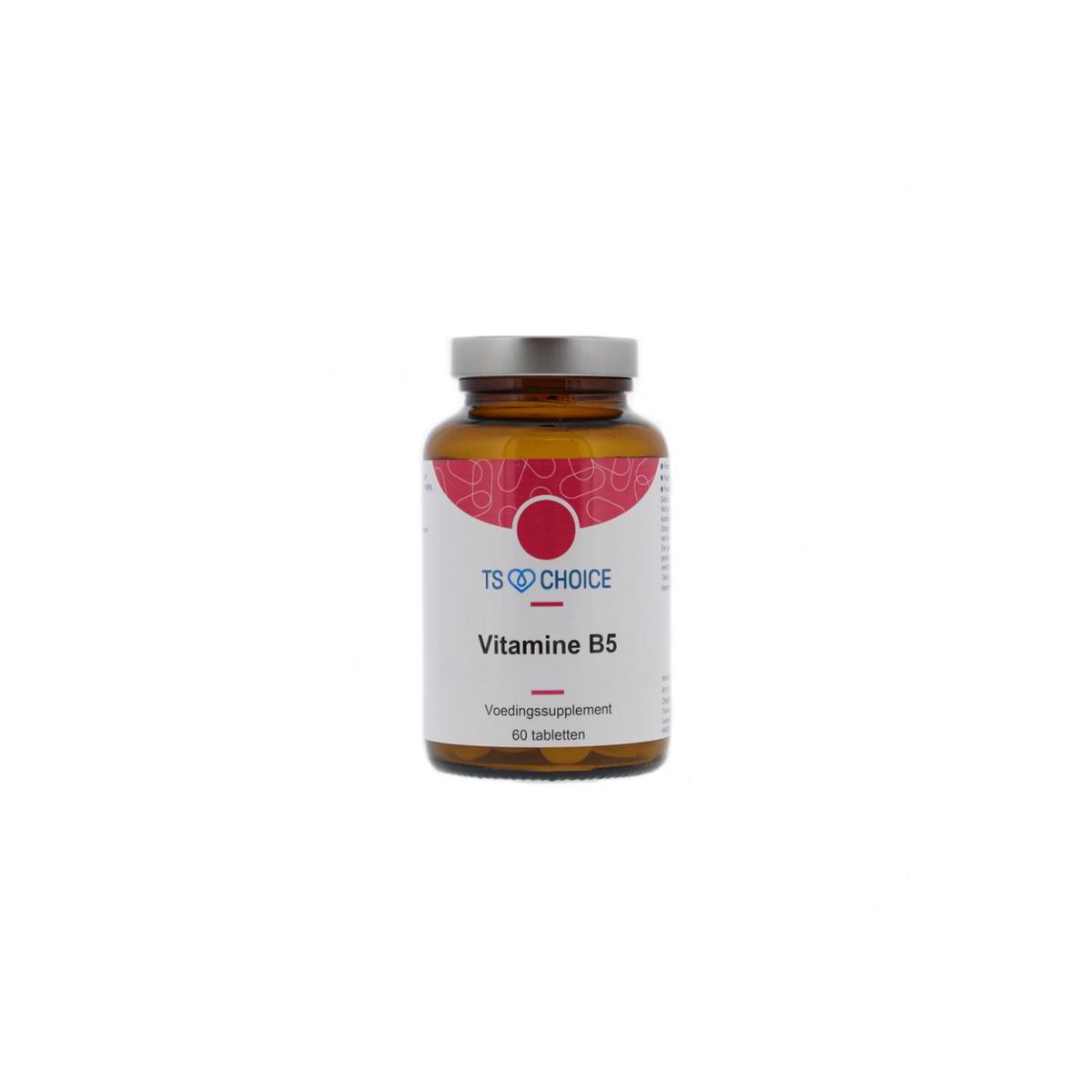 Vitamine B5 500 pantotheenzuur