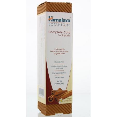 Tandpasta botanical complete care kaneel