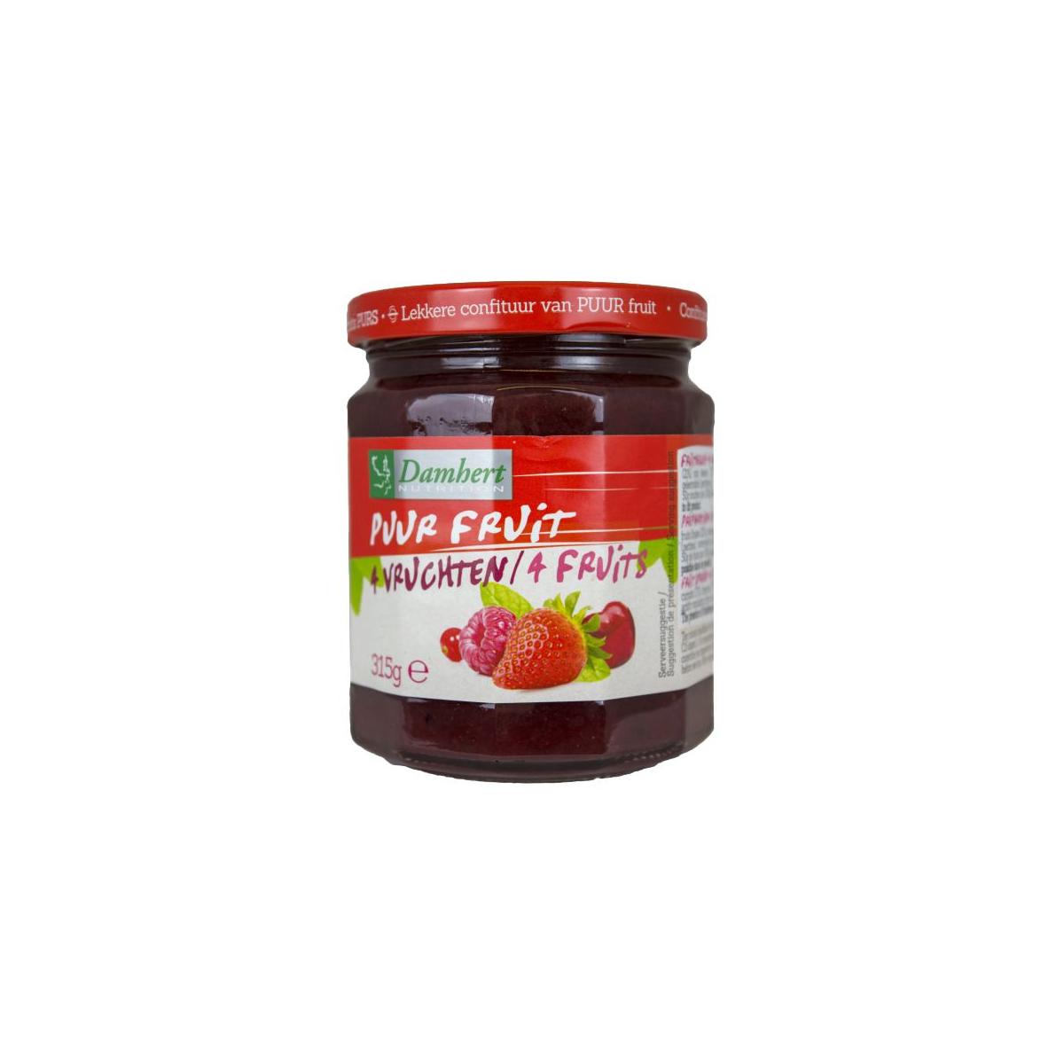 100% 4 Vruchten confiture