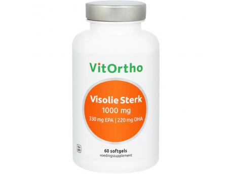 Vitortho Visolie Sterk 1000mg 60 softgels