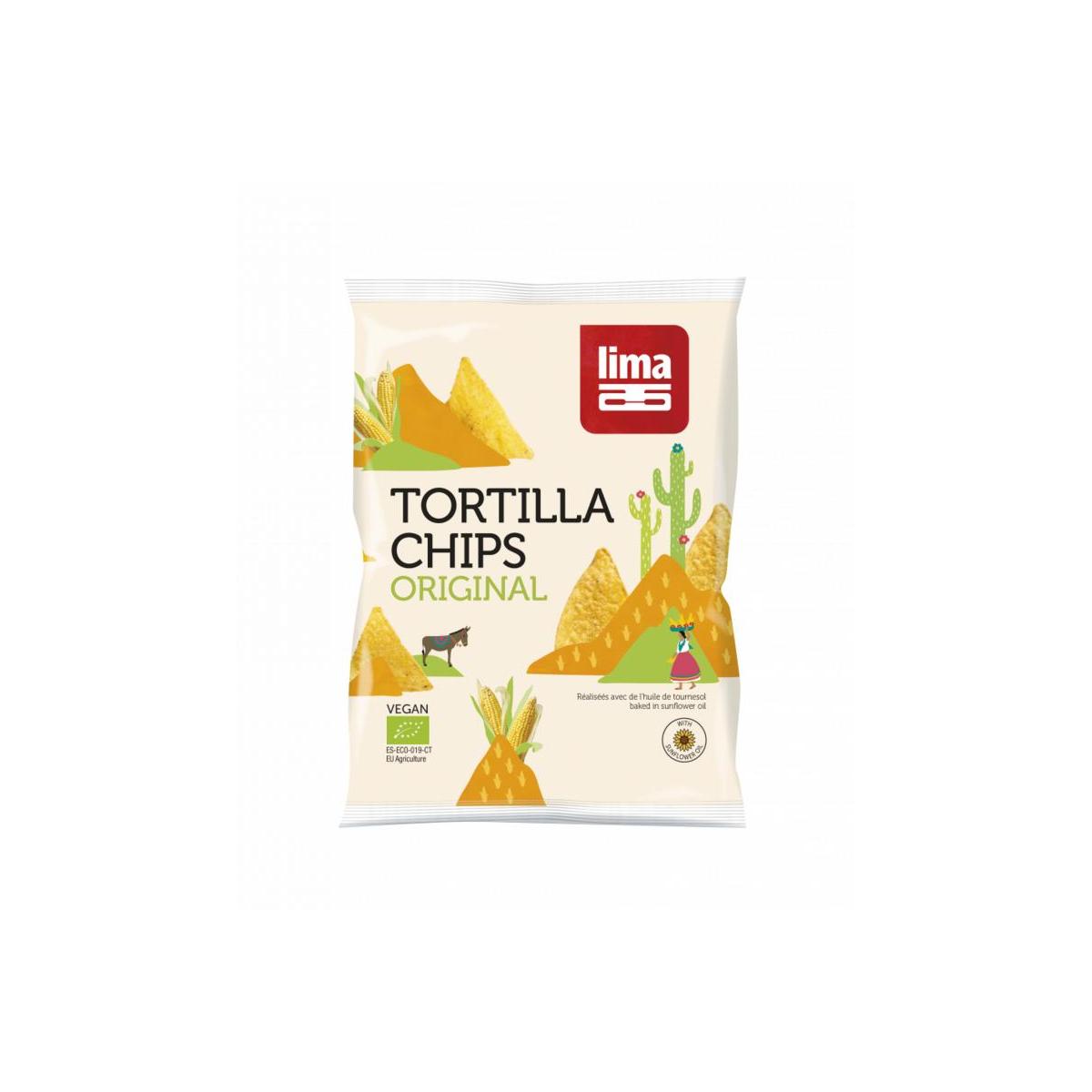 Tortilla chips original bio