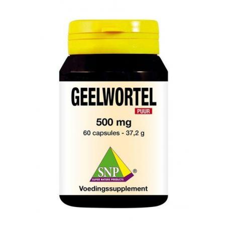 Geelwortel curcuma 500 mg puur