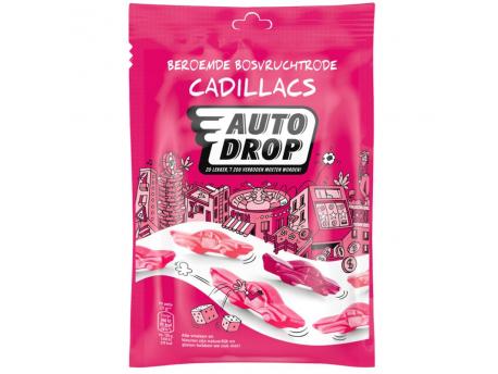 Bosvruchten rode cadillacs