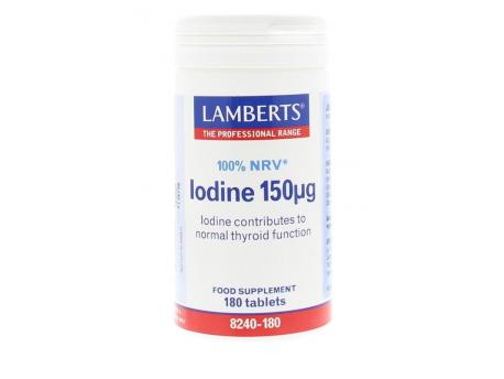 Lamberts Jodium 150mcg 180tab