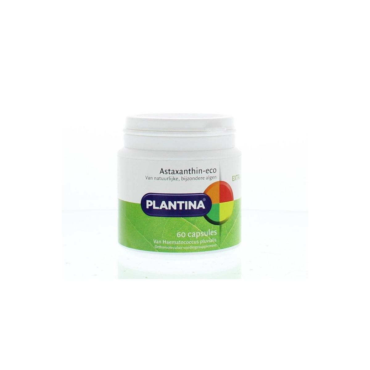 Plantina Astaxanthine eco 60cap