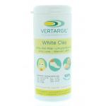 Witte leem strooibus