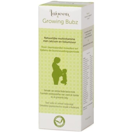 Growing bubz multivitamine foliumzuur zwangerschap