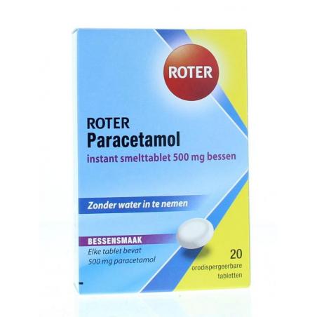 Paracetamol 500mg bessen