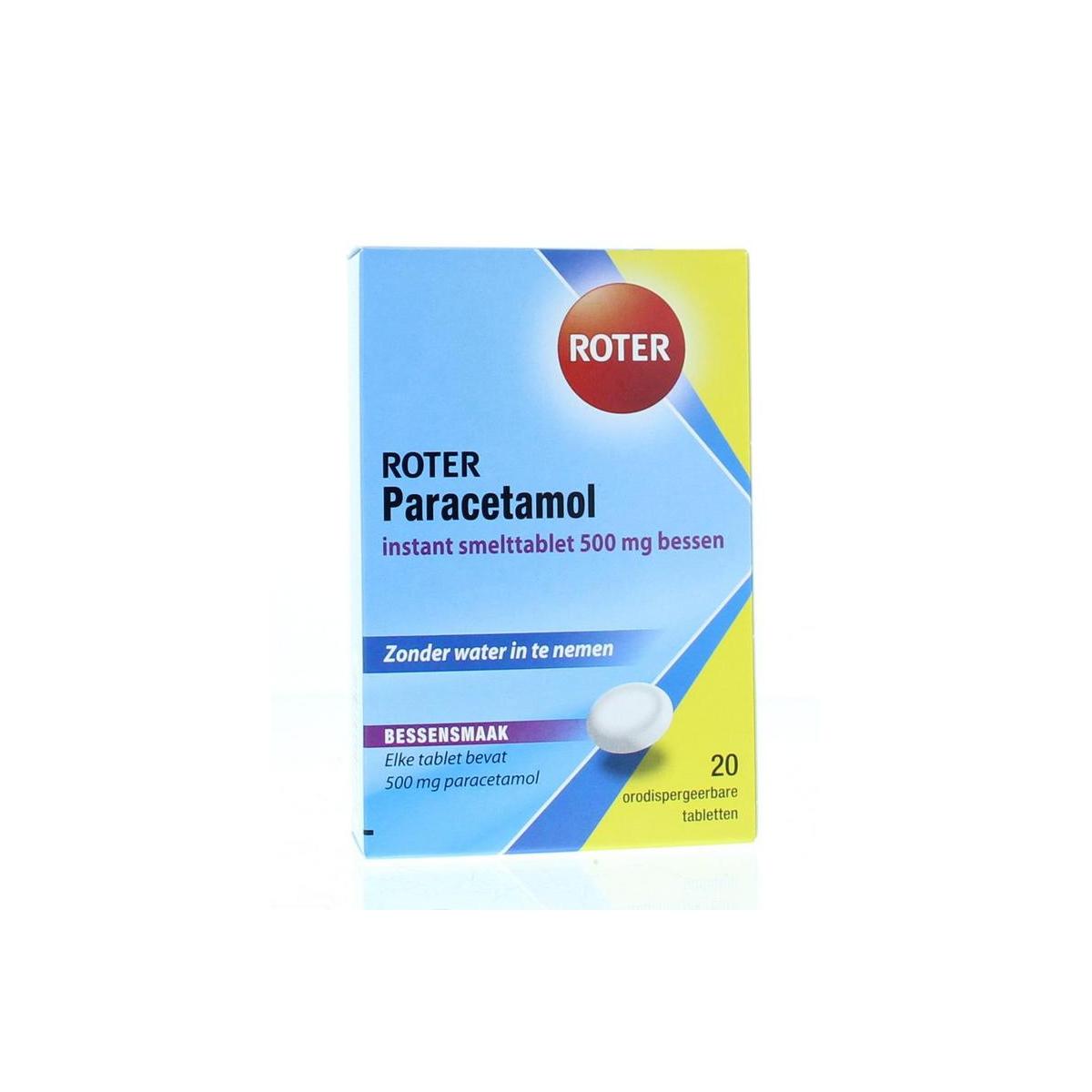 Paracetamol 500mg bessen