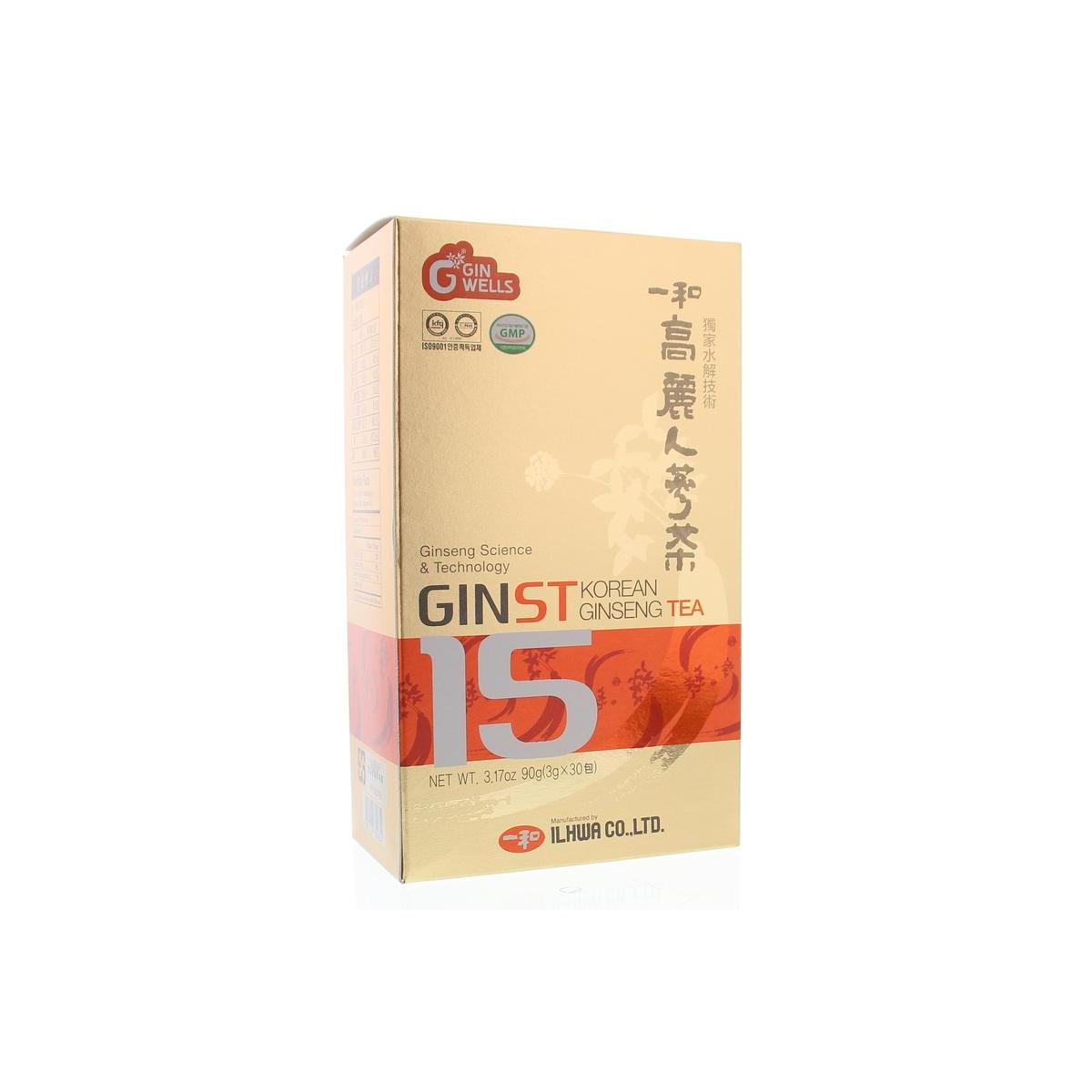 Ginst15 Korean ginseng tea