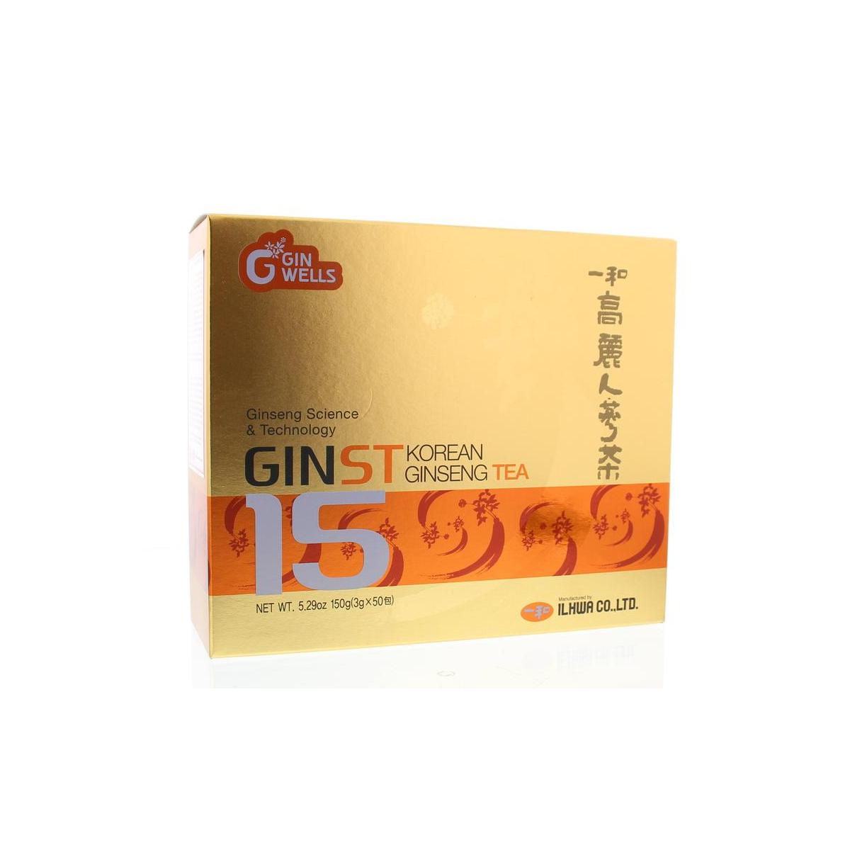 Ginst15 Korean ginseng tea