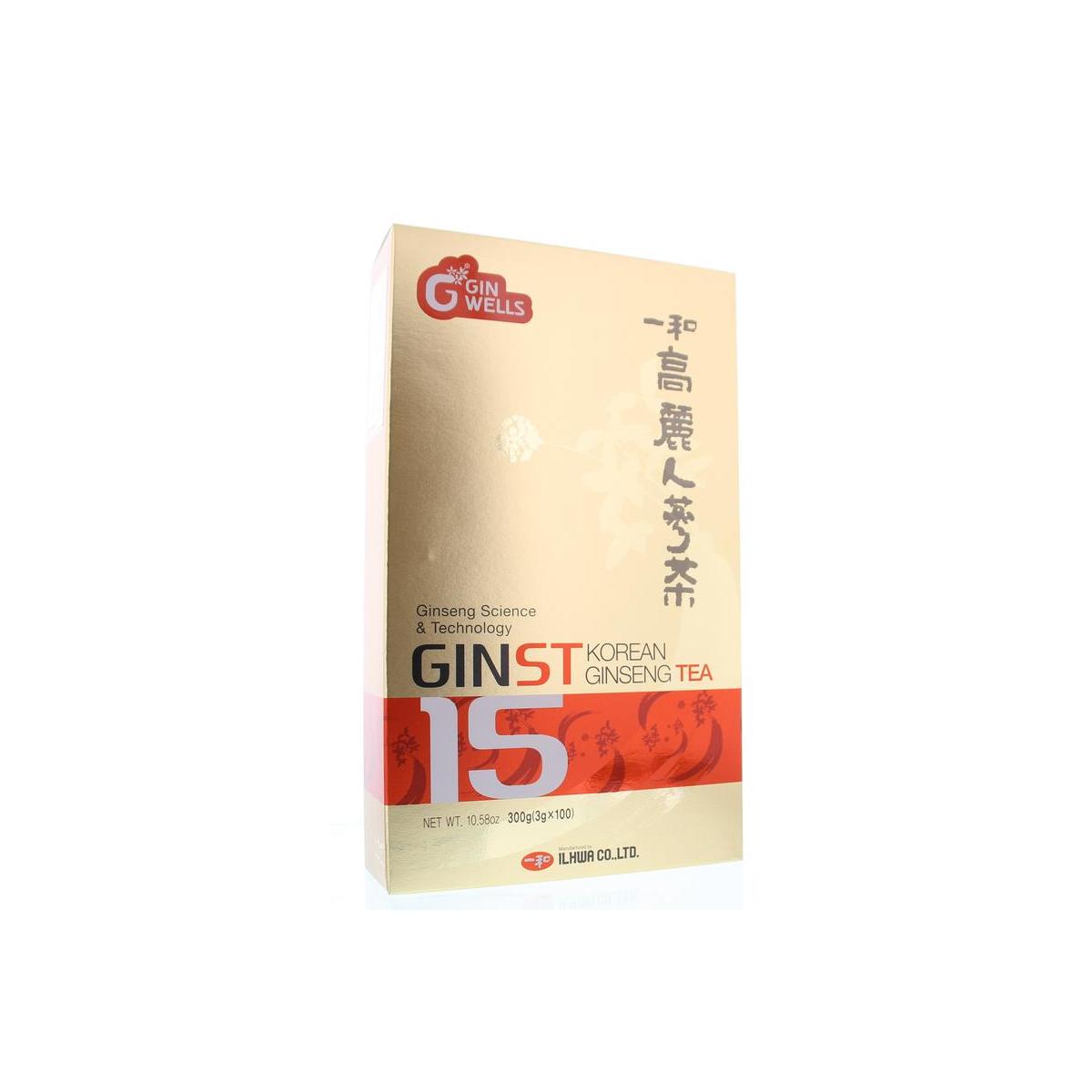 Ginst15 Korean ginseng tea