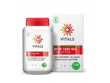 Vitals MSM 1000mg 120tab