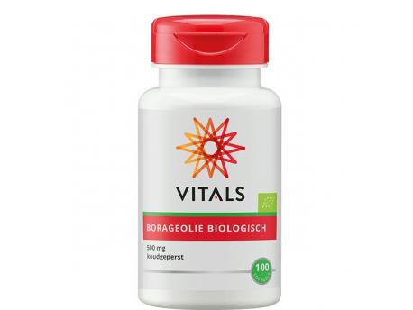 Vitals Borageolie 500 mg Bio 100sft