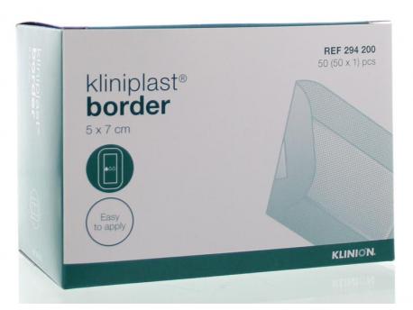 Kliniplast eilandpleister 4294200 5X7CM