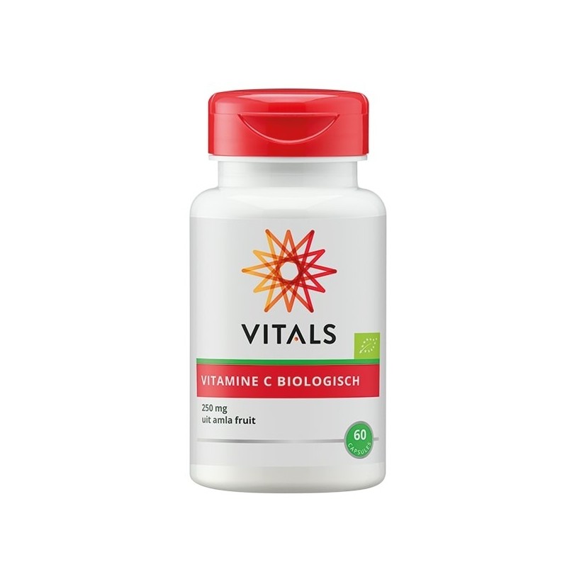 Vitals Biologische Vitamine C 60cap